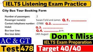 IELTS Listening Practice Test 2024 with Answers [Real Exam - 478 ]