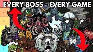 Ranking EVERY BOSS in Every Don't Starve Game!