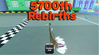 5700th Rebirths & 10M Strength at 3 Area Only on Strongman Simulator Roblox