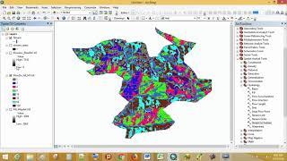 How to MAKE DRAINAGE MAP USING ARCGIS