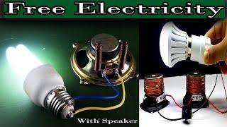 Free electricity energy with speaker and wave Cable (Fk Tech)