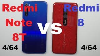 Redmi Note 8T vs Redmi 8 - SPEED TEST + multitasking - Which is faster!?