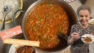 MeMe's Recipes | Stuffed Pepper Soup