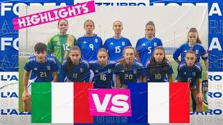 Highlights: Italia-Francia 3-1 | Under 16 Femminile | Amichevole