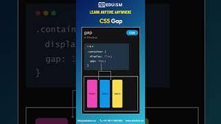 CSS Gap! #css #programminglanguage #websitedevelopment #webdeveloper #datascience #cssbeginners