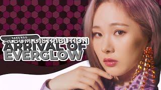 EVERGLOW (에버글로우) ~ Arrival Of Everglow ~ Album Line Distribution