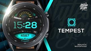 S4U Turbine / Samsung Galaxy Watch 3 / Realistic watch face