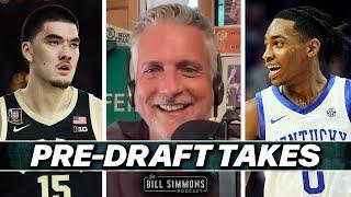 NBA Draft Takes: Scary Sarr, Dillingham Excitement and Edey Underrated? | The Bill Simmons Podcast