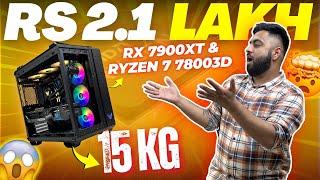 Rs.2 Lakh AMD Gaming PC Build | Ryzen 7 7800X3D & RX 7900XT | 2K Benchmarks!