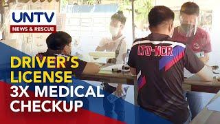 10-year driver's license requires 3x medical checkups