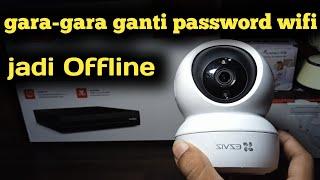 cara mengganti wifi cctv ezviz | @cctvtutorial