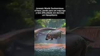 Jurassic World vs REALIDADE #animal #jurassicworld #dinosauros