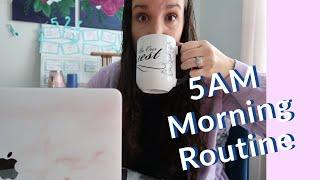 5 AM MORNING ROUTINE OF A FULL TIME TEACHER + TPT SELLER