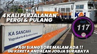 4 DARI YOGYAKARTA & 4 DARI SURABAYA TINGGAL PILIH MAU YANG MANA⁉️Naik Kereta Api Sancaka Premium