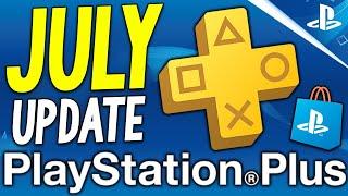 NEW PS Plus JULY Update