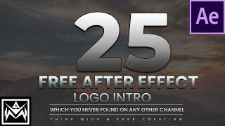 Best 25 New and Unique Logo Intro After Effects Template Free Download | Copyright Free