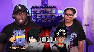 Kidd and Cee Reacts To Sasuke VS Hiei | DEATH BATTLE!