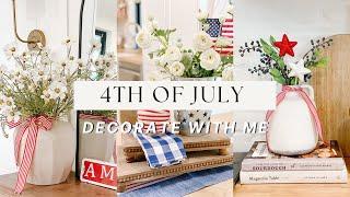 DECORATE WITH ME FOR THE 4TH OF JULY | 4TH OF JULY DIY IDEAS | 2023