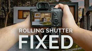 I FIXED Sony's Rolling Shutter PROBLEM!! [FOR FREE]