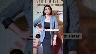 Mannara Chopra and Her Sister for Movie Screening of Patna Shukla | Patna Shukla | #mannarachopra