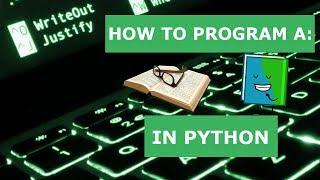 How to Program: A Word Counter in Python