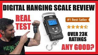 Digital Hanging Scale - Test and Review - 0 to 110 lbs. | Fish Scale | Dr. Meter ES-PS01