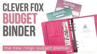 CLEVER FOX BUDGET PLANNER BINDER | Rings Budget Planner