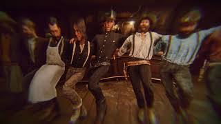 Red Dead Redemption 2 / Model Swap / Arthur and John dancing at the bar