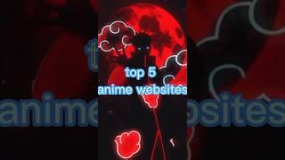 top 5 Anime websites to watch anime for free #otaku