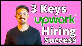 3 Keys to UpWork Hiring Success (Portfolio Reel for UpWork)