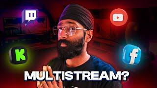 How to LIVE STREAM On Multiple Platforms For FREE