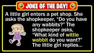  BEST JOKE OF THE DAY! - A precious little girl walks into a pet shop... | Funny Dad Jokes