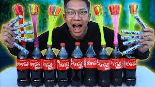 MENTOS + COCA-COLA + BALON = ???