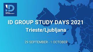 ID Group Study Days 2021 - Trieste/Ljubljana 