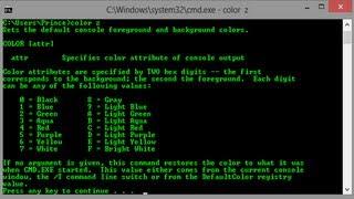 How to change command prompt text colour permanently  [HD + Narration]