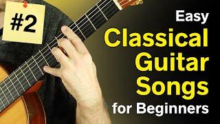 Piece #2 of 7 Easy Classical Guitar Songs for Beginners — With sheet music & classical guitar tabs