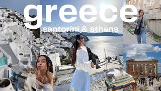 GREECE TRAVEL VLOG | SANTORINI & ATHENS (during the off season!!) 
