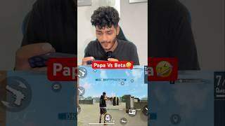 Papa Vs Beta In Free Fire Challenge  #shorts #freefire #ffshorts