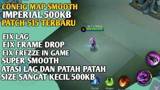 Config ml terbaru map smooth 500kb || cara atasi lag patah patah ml terbaru