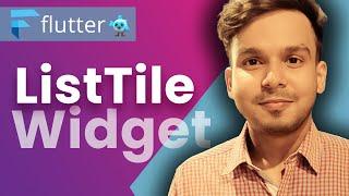 ListTile Widget in Flutter | #104 | Hindi