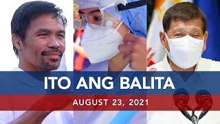UNTV: ITO ANG BALITA | August 23, 2021