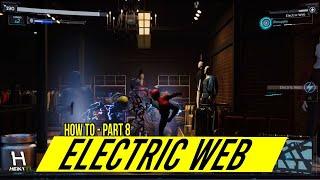 SPIDER MAN HOW TO Use ELECTRIC WEB (PS4) | Gadgets Tutorial | PART 8