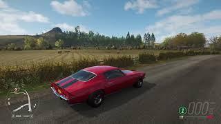 Forza Horizon 4 1970 chevrolet camaro Z28 - TOP speed - Driving - American muscle cars (2)