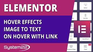 Elementor Hover Effects Image To Text On Hover With Link 
