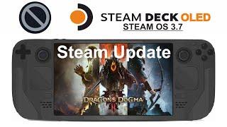 Dragons Dogma 2 (Steam update) on Steam Deck OLED with Steam OS 3.7