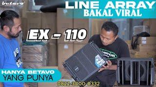 LINE ARRAY UNIK BETAVO EX 110 SANGAT MUNGIL DAN KEREN VERSI COAXIAL 10"