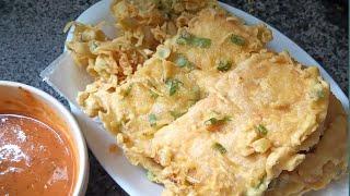 Fried tempeh rice flour and crispy crispy flour for a lifetime