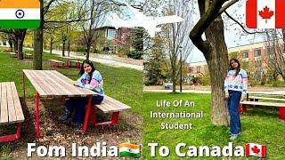 Moving From India To Canada | International Student | Vlog#1 | Vibs World