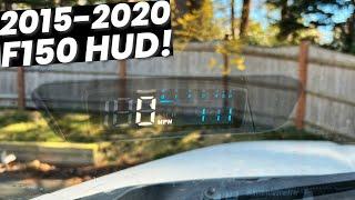 F150 HUD Install and Review! 2015 - 2020 F150 Installation