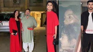 Alia Bhatt Ranbir Kapoor Raha Kapoor Neetu Kapoor Pooja Bhatt came to celebrate Christmas party 